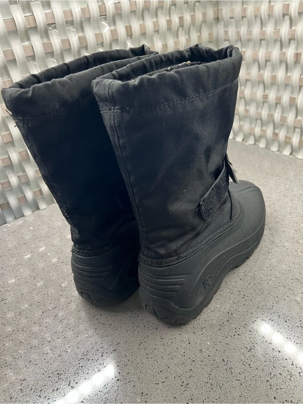 Kamik Black Waterproof Winter Boots size 5